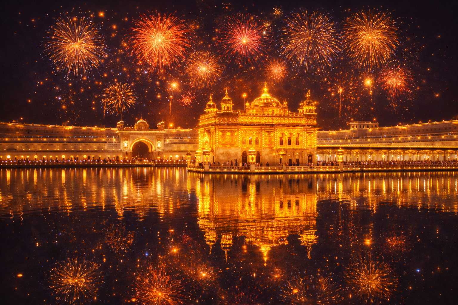 Golden Temple During Diwali — Spectacular Illumination
